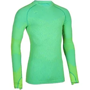 Camiseta térmica de fútbol sin costuras y de manga larga adulto