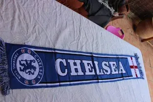 Bufanda Futbol Chelsea De Londres ("blues") Edición: "bandera De
