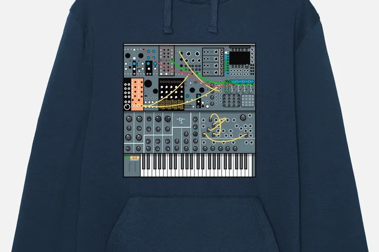 Sudadera «teclado sintetizador modular» (La Tostadora)